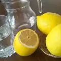 Вода с лимон за възпалени слюнчени жлези