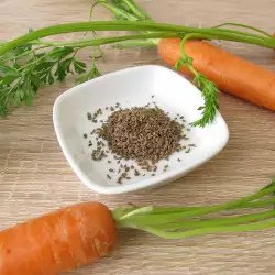 При астма - семена от морков