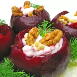 Пълнено цвекло с хрян и ябълка