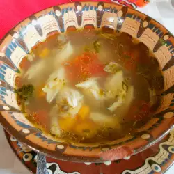 Лучена супа с хек