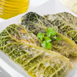 Сарми с див ориз и просо