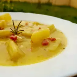 Постна яхния с целина