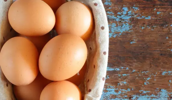 При хрема – нагревки с яйца