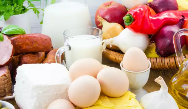 млечните продукти за кръвна група В