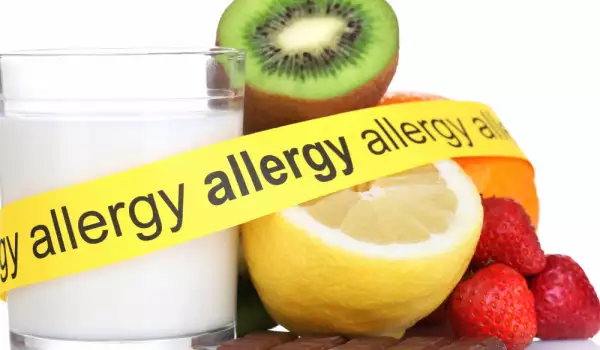 Симптоми на хранителна алергия