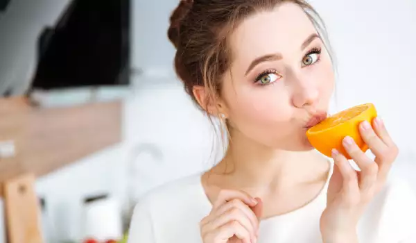 ядене на портокал