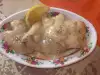 Свинско месо с мляко и лук